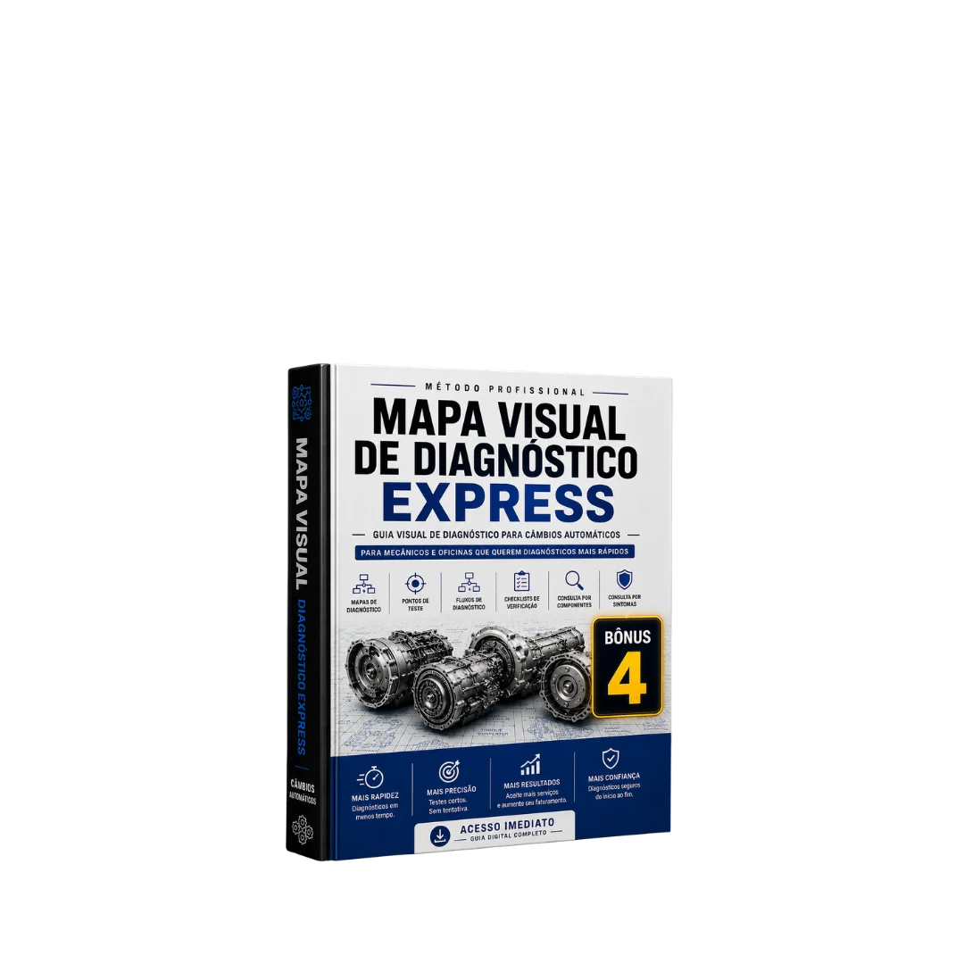 Mapa Visual de Diagnóstico Express — Câmbios Automáticos